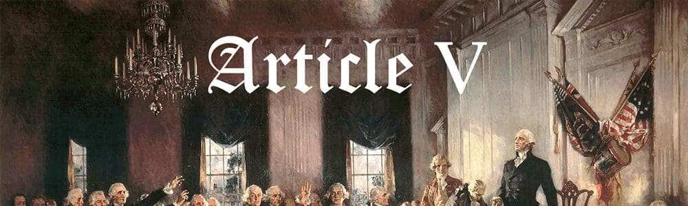 Texas GOP Calls For Article V Convention