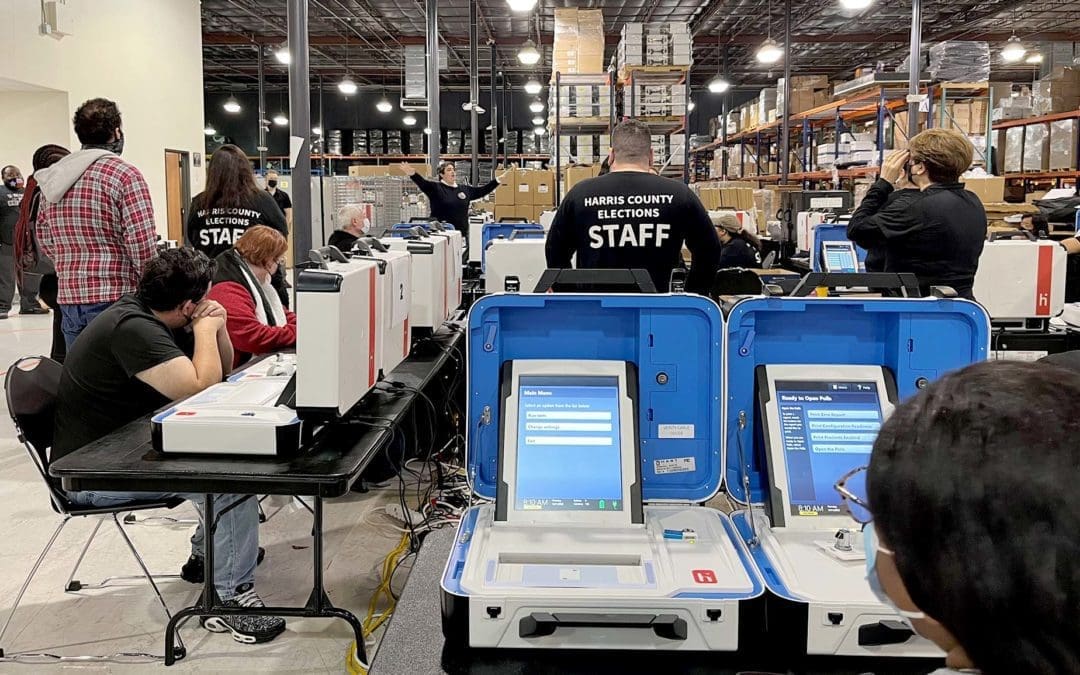 Texas Tells Biden-Harris Admin ‘No’ to Federal Polling Place Monitors