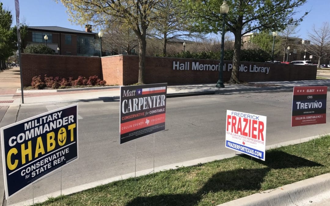 Candidates Spar Over Sign Shenanigans in Republican Runoff Debate