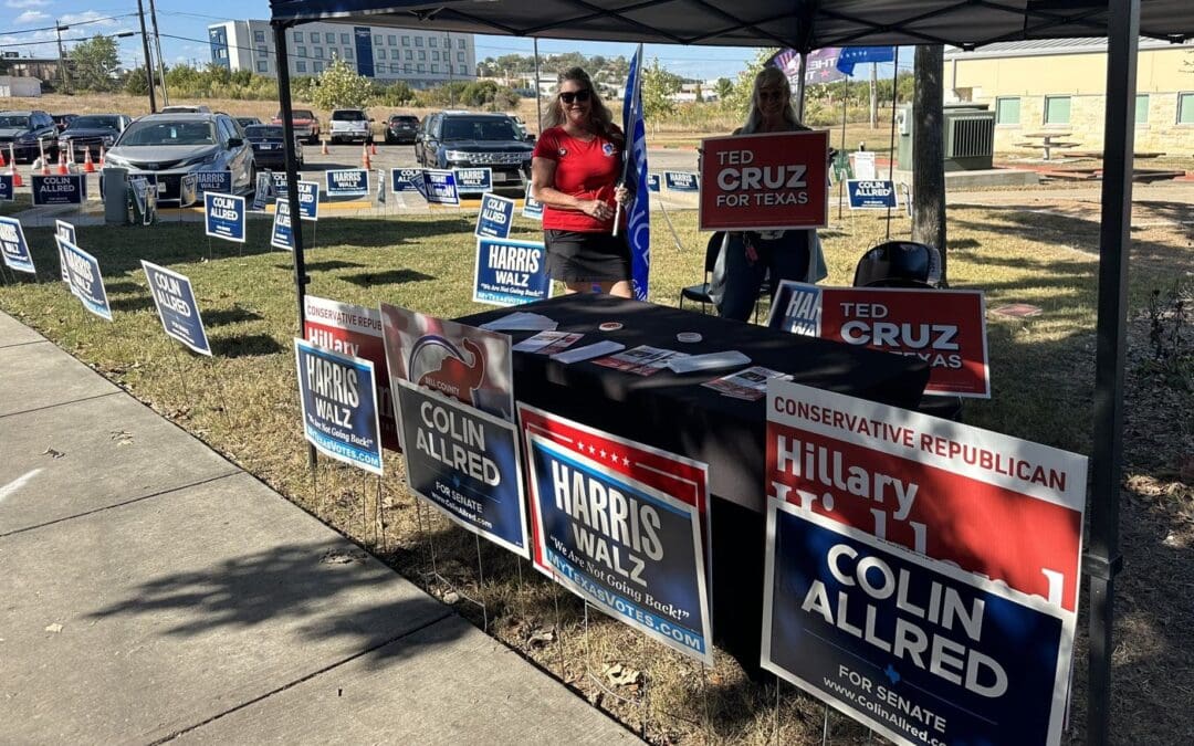 Central Texas Democrat Party Official Caught in Campaign Sign Shenanigans