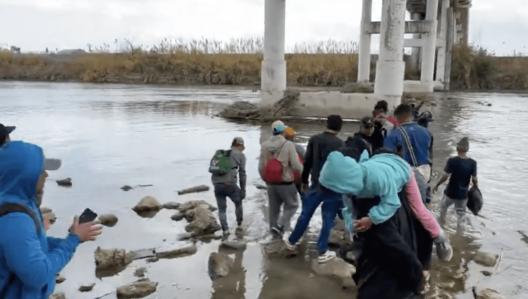 New Footage Shows Texas National Guard Attempting to Deter Illegal Border Crossers