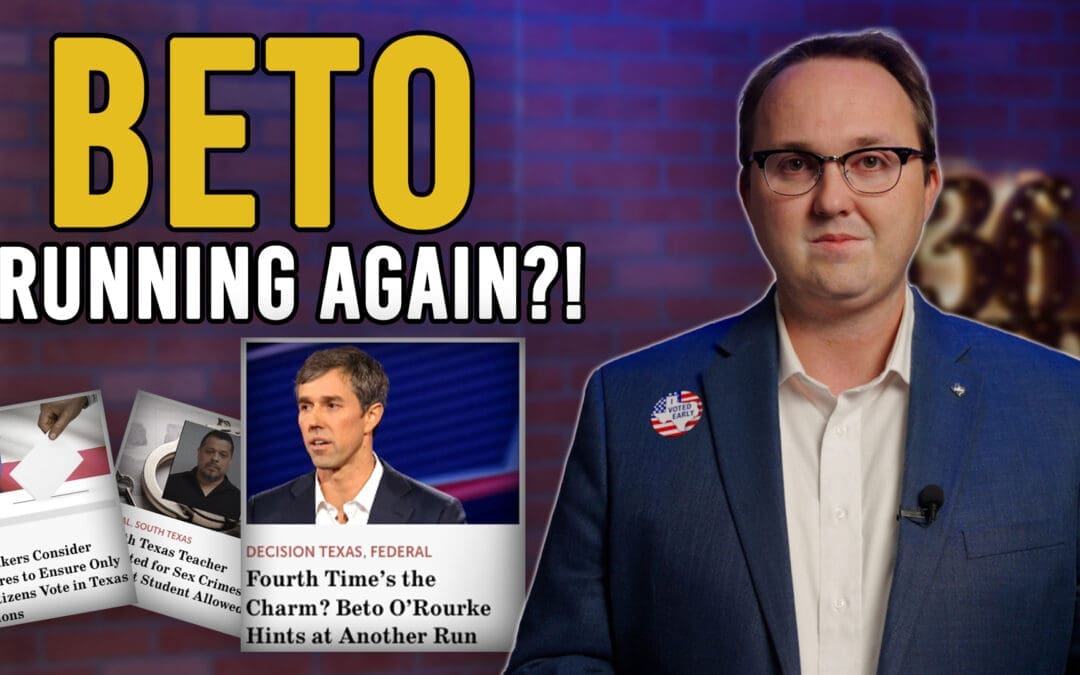 4/28/25 Is Beto Running Again?