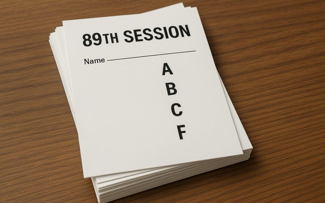 Y’All Answered: Grading the 89th Session…