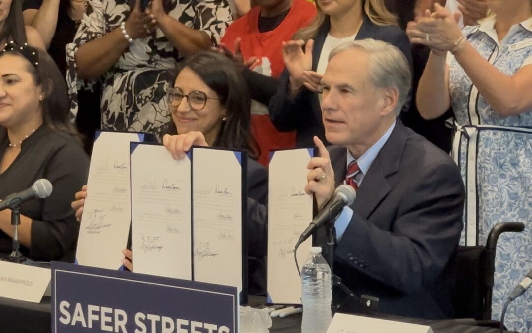 Gov. Abbott Signs Historic Bail Reform Laws to Combat the Release of Violent Offenders