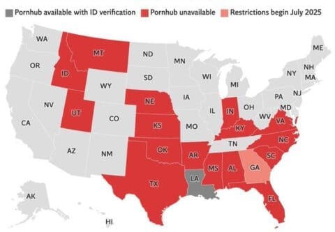 US Supreme Court Upholds Texas Age-Verification Law for Online Porn