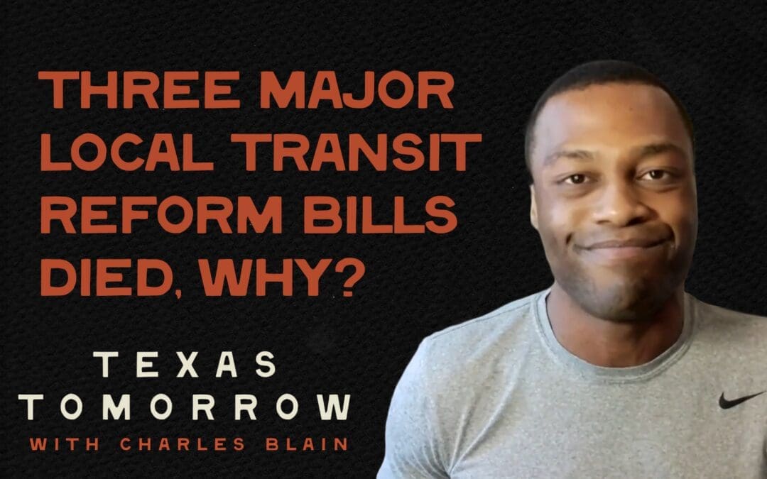 Three Major Local Transit Reform Bills Died, Why?