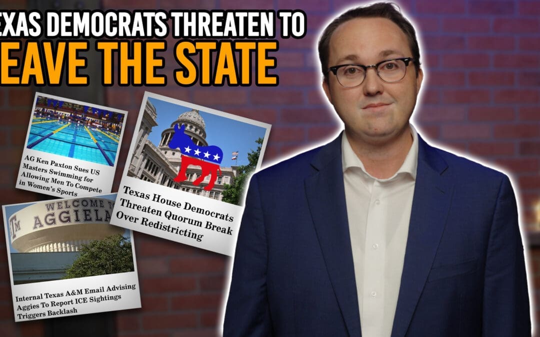 7/18/25 Texas Democrats Threaten to Leave the State