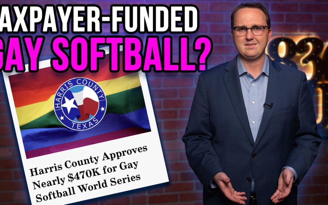 8/29/25 Taxpayer-funded Gay Softball?