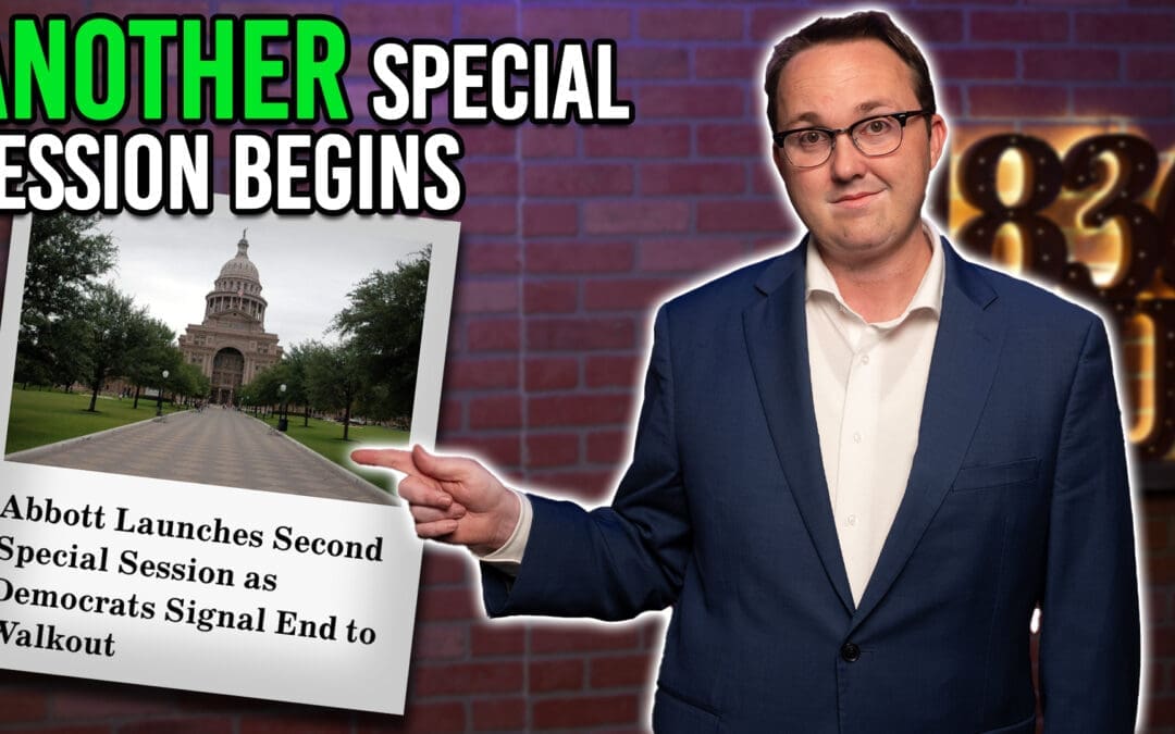 8/15/25 Second Special Session Begins