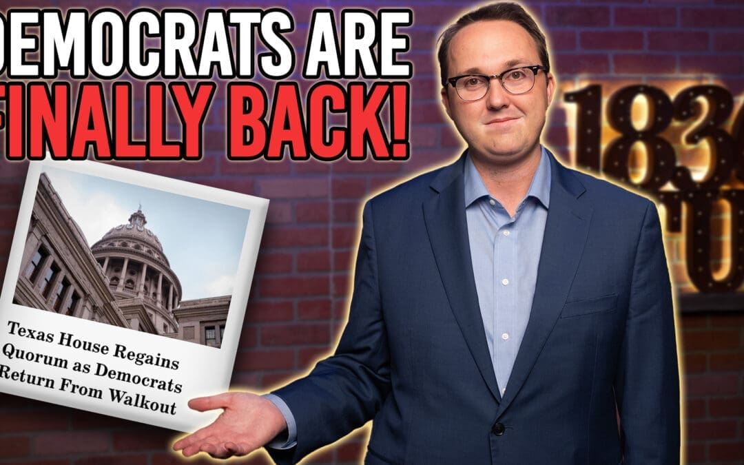 8/18/25 Texas Democrats Return