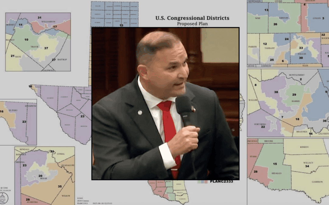 Values Shift: Texas Senate Greenlights GOP Congressional District Shake-Up