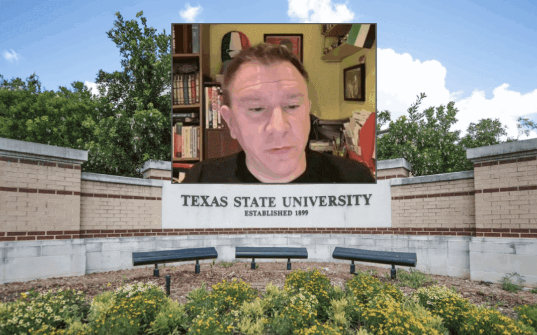 Texas State Professor Calls for Overthrow of US Government