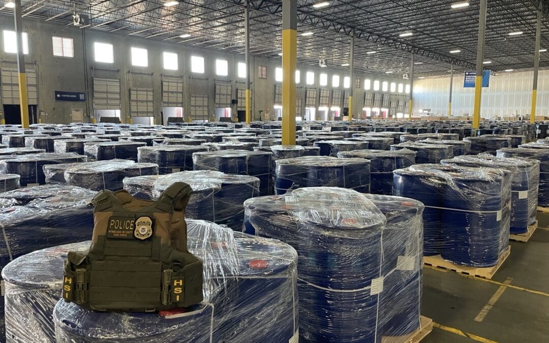 US Officials Intercept Chinese Shipment of Meth Precursors Headed to Cartel