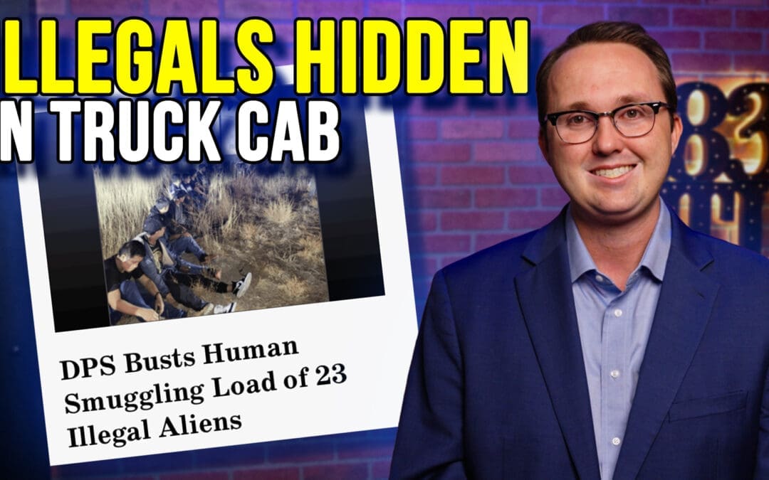 12/3/25 23 Illegals Hidden in Truck Cab
