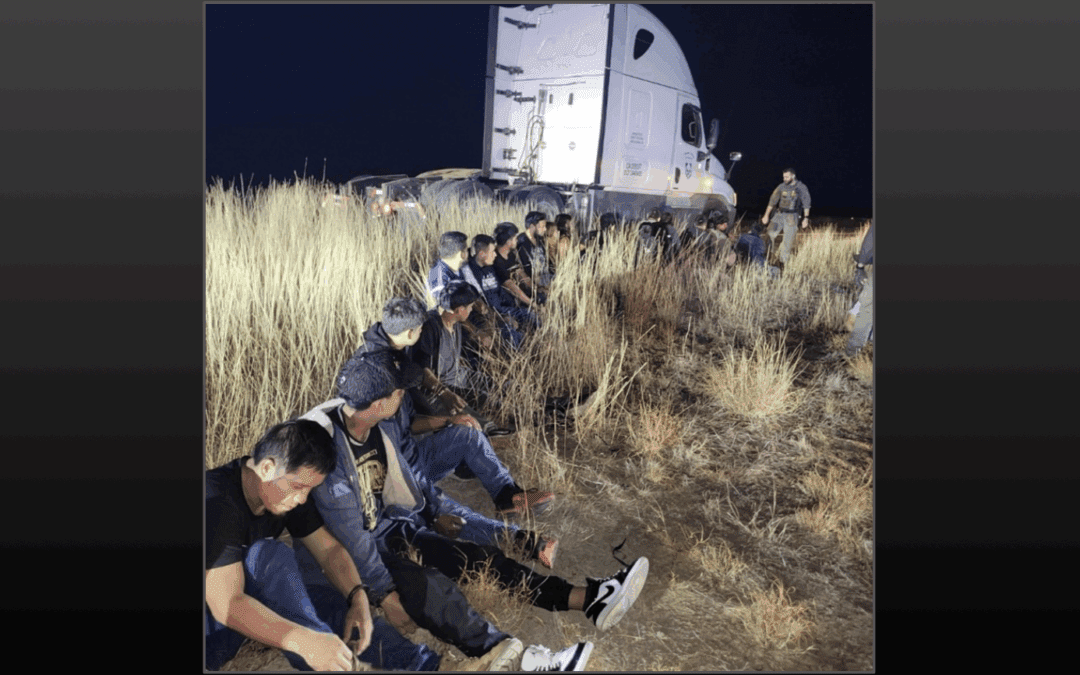 DPS Busts Human Smuggling Load of 23 Illegal Aliens